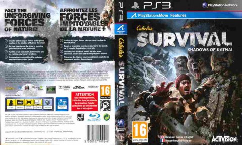 Игра Cabela's Survival Shadows of Katmai, Sony PS3, 170-600 Баград рф